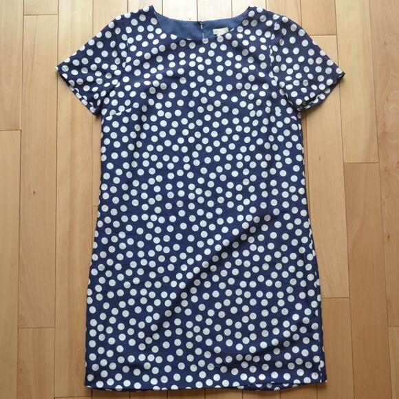 J. Crew Dresses & Skirts - J Crew Polka Dot Dress Size 6